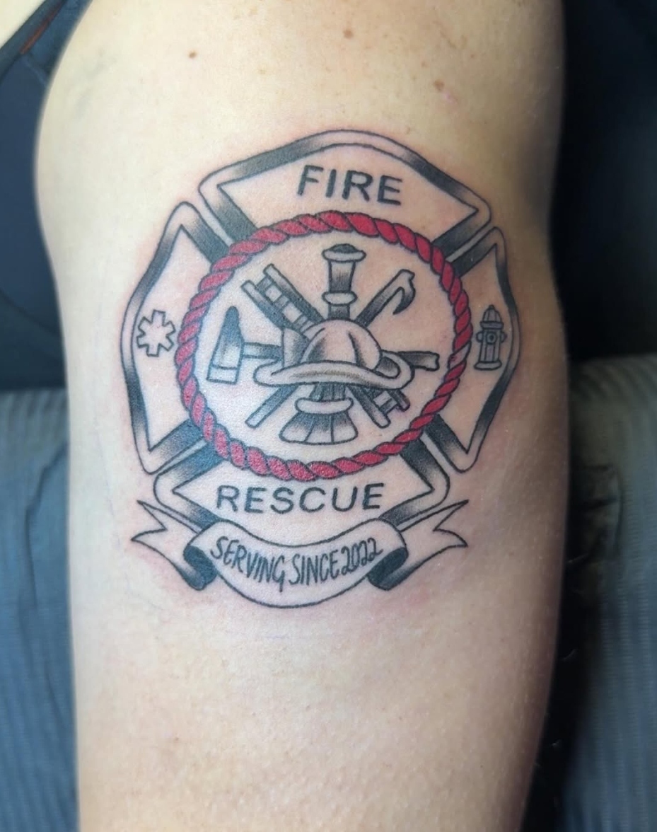 Memorial Firefighter Tattoo